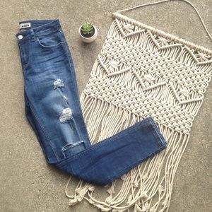 Topshop Moto Distressed Jeans Size 25